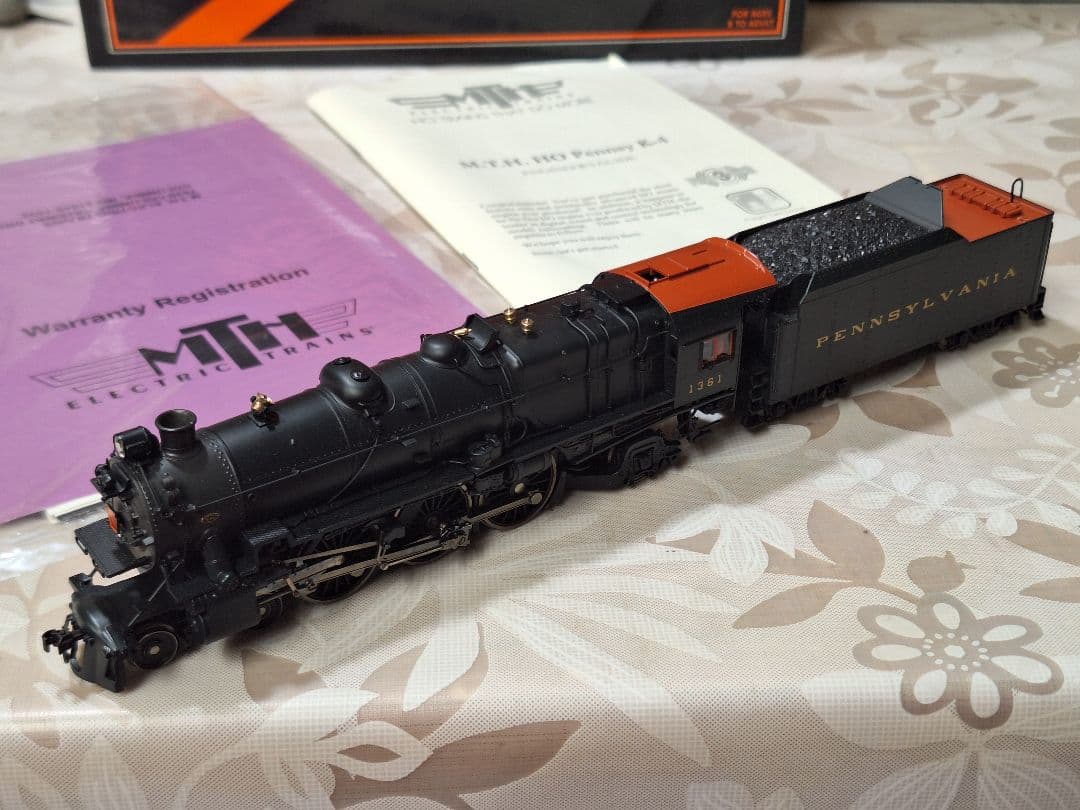 MTH 1361 蒸気機関車 ペンシー K-4