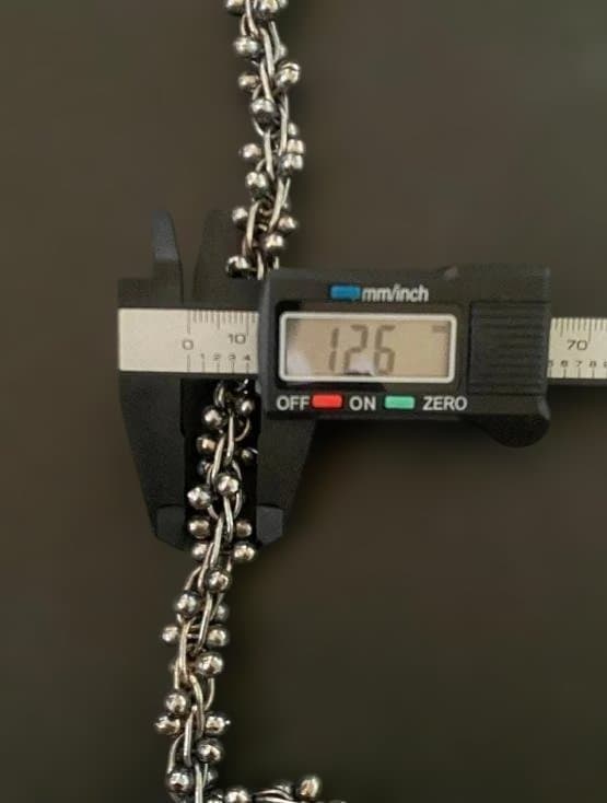 Vintage DNA チェーンリンク シルバー ネックレス