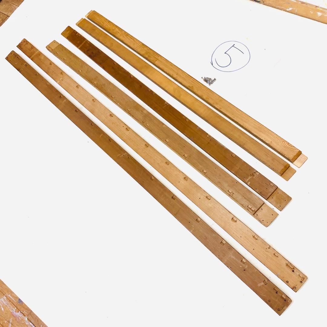 絵画用 木枠 キャンバス枠 F100号 杉材 KISO刻印 良品 送料込み ⑤