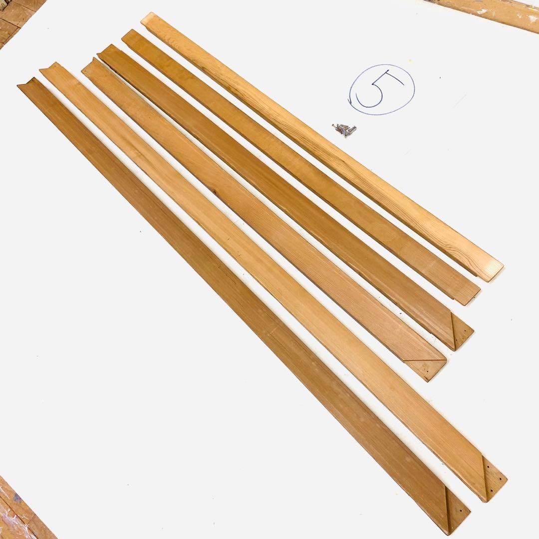 絵画用 木枠 キャンバス枠 F100号 杉材 KISO刻印 良品 送料込み ⑤
