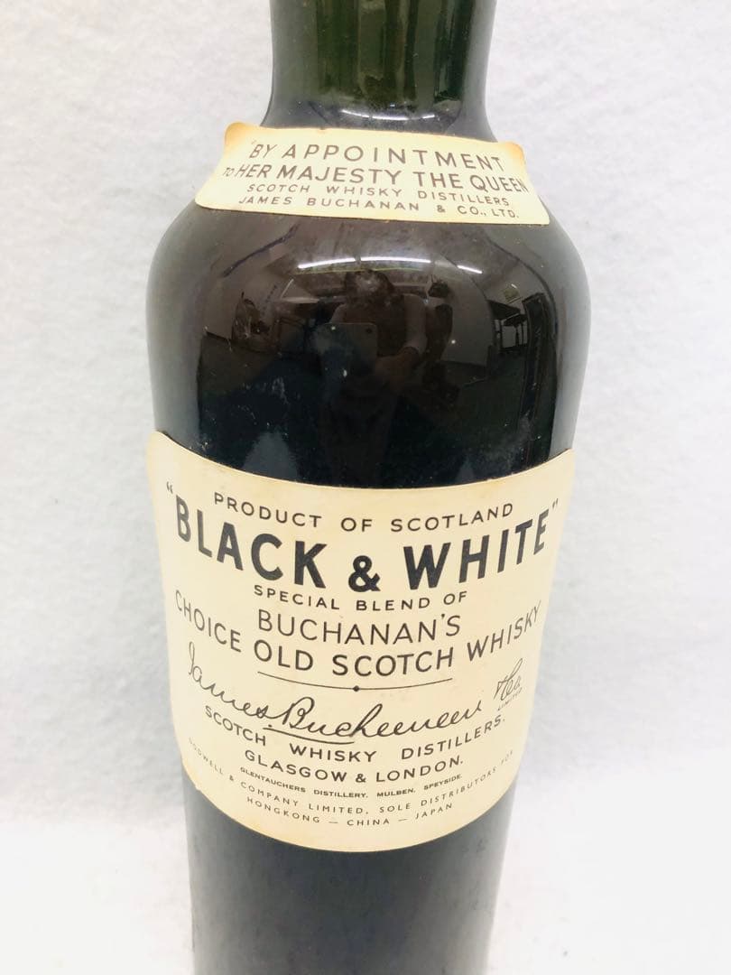 ウイスキー BLACK & WHITE CHOICE OLD SCOTCH WHISKY