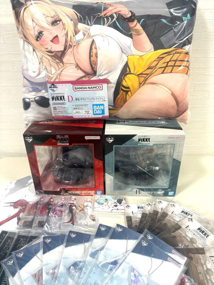 ニケ 一番くじ 勝利の女神 NIKKE　A賞 ラピ　B賞 シンデレラ　下位賞多数