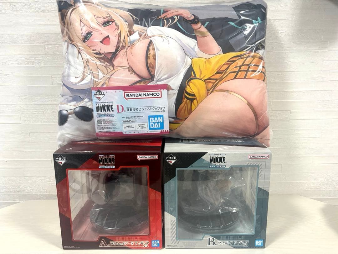 ニケ 一番くじ 勝利の女神 NIKKE　A賞 ラピ　B賞 シンデレラ　下位賞多数