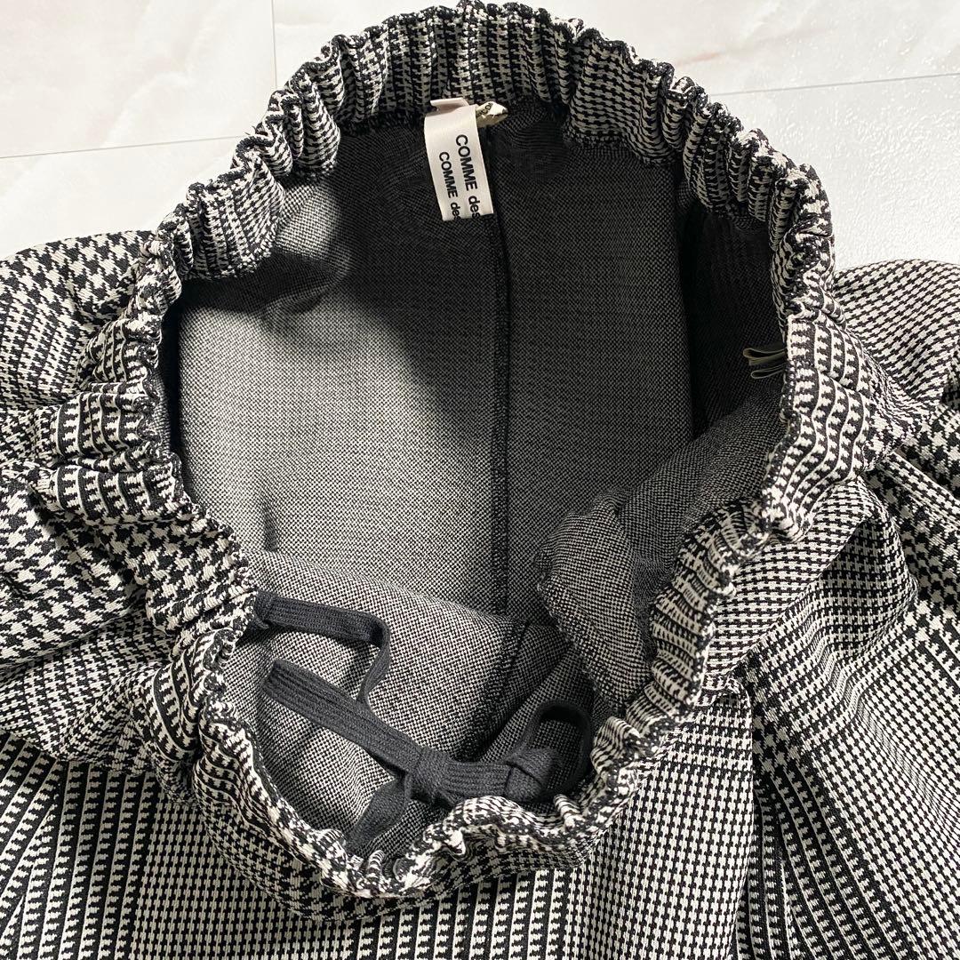 A16137 美品 コムデギャルソンコムデギャルソン　千鳥 ハーフサルエルパンツ
