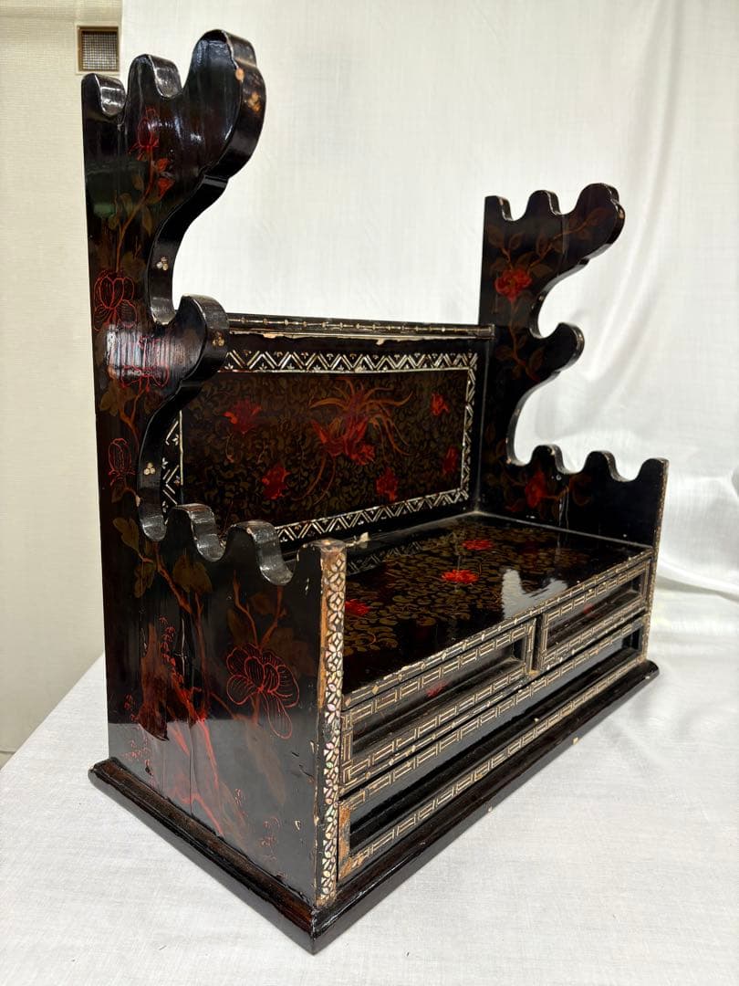 刀掛け 六本掛刀掛 琉球 武具 骨董