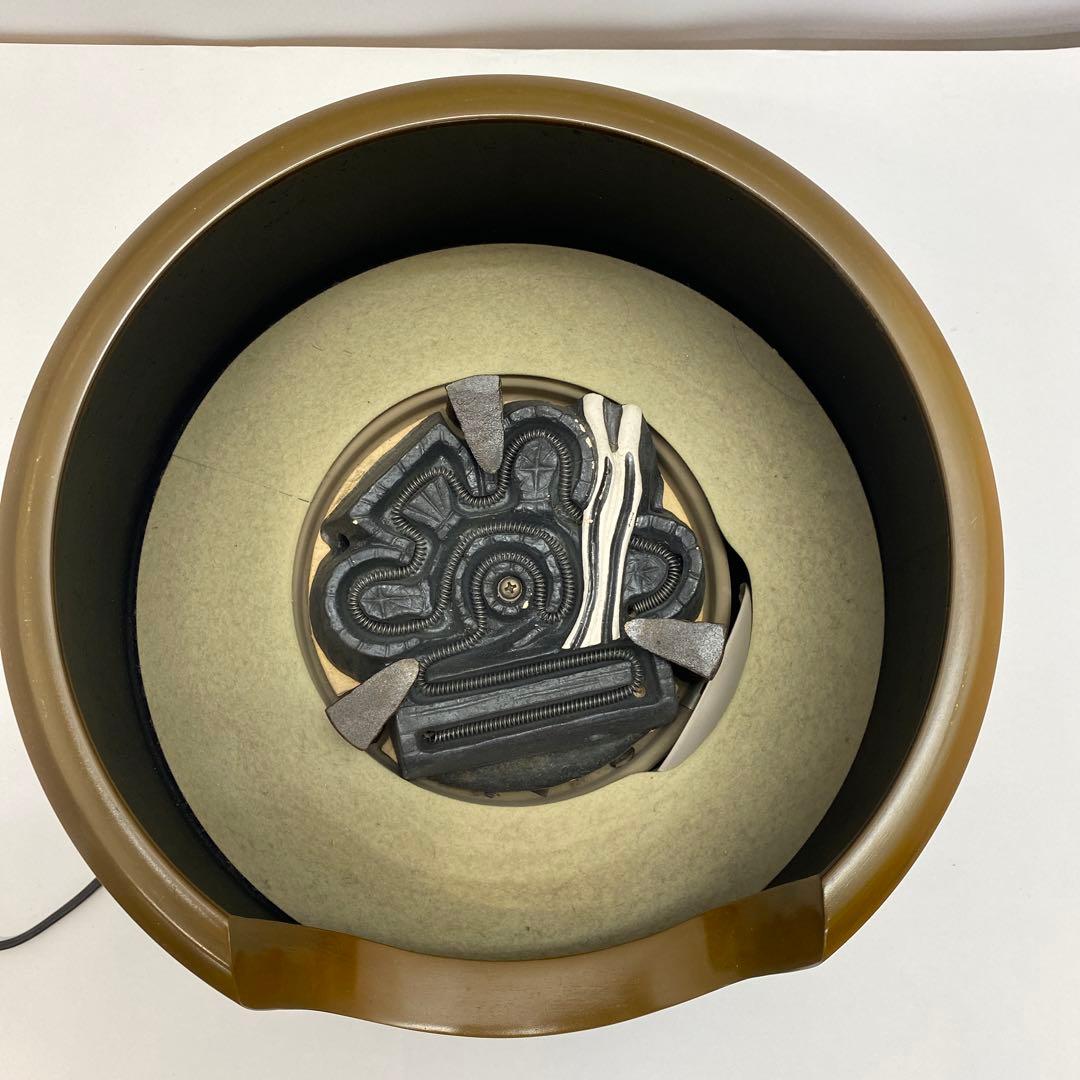 唐銅面取風炉電気炭セット