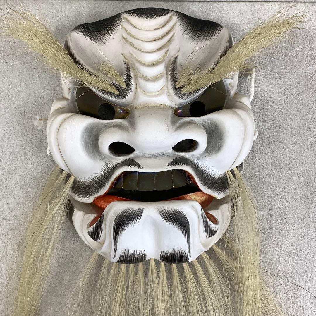 神楽面 杉谷茂 出雲神楽 島根県 神 伝統工芸 稲佐の浜