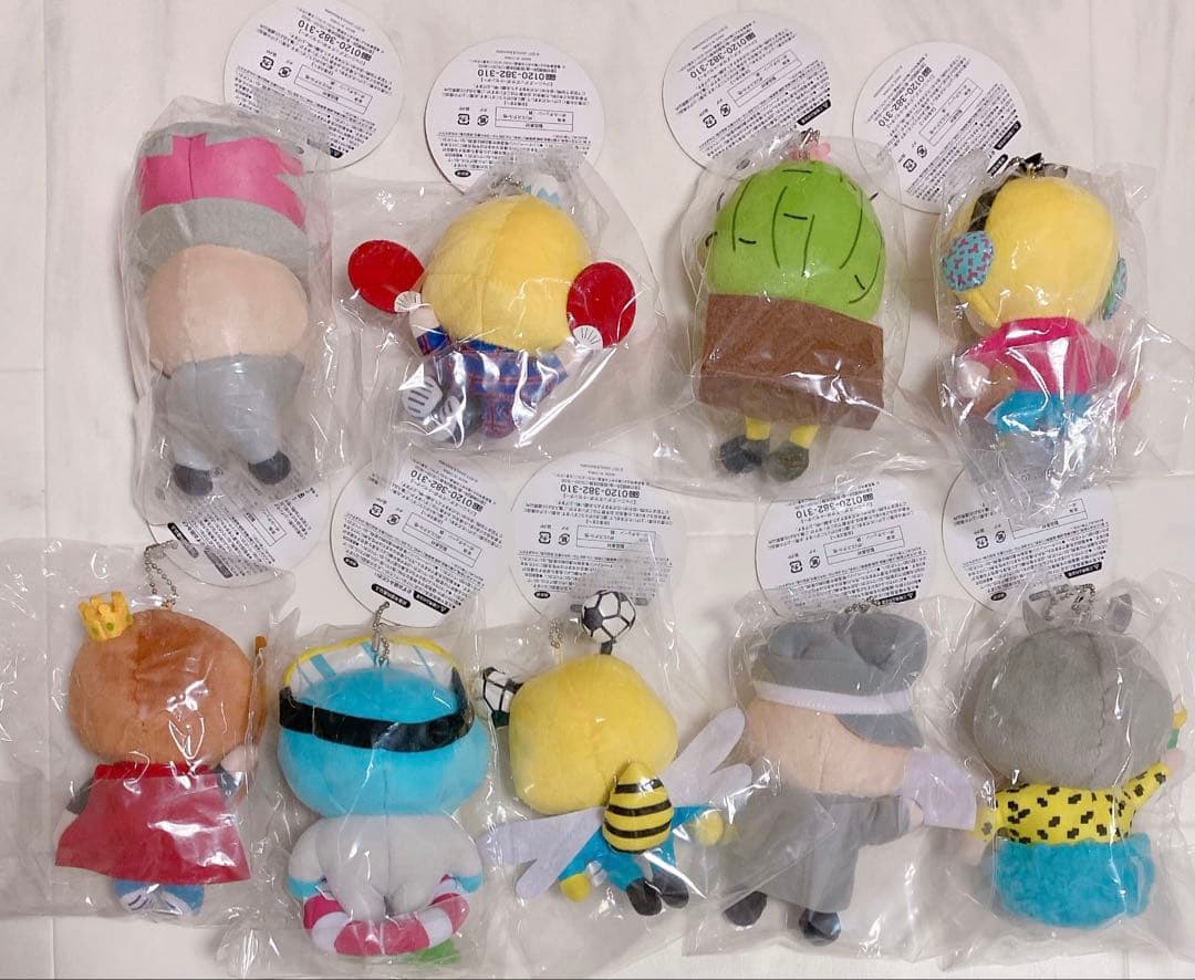 ス*チ様 Hey! Say! JUMP／ 9ぷぅ ぬいぐるみ 9体 キーホルダー