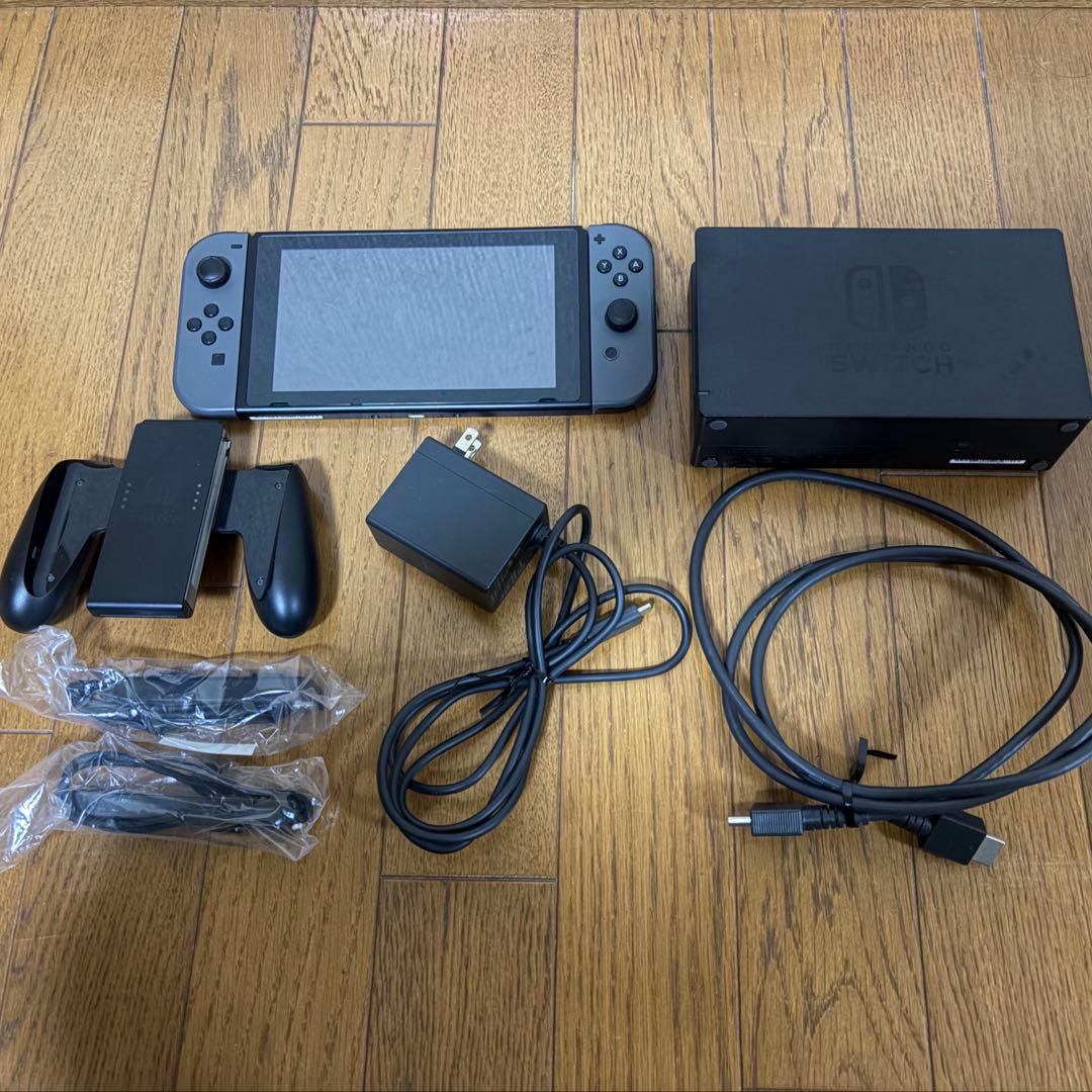 【26日まで！】Nintendo Switch 本体 グレー バッテリー強化型