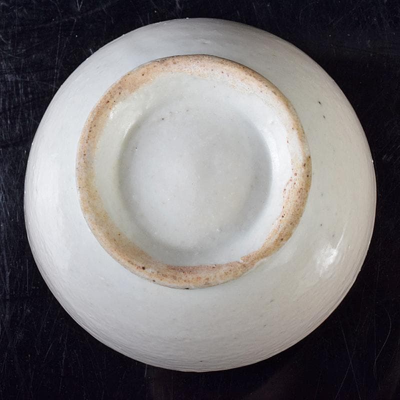 朝鮮美術　李朝　白釉　盃　V　R8284