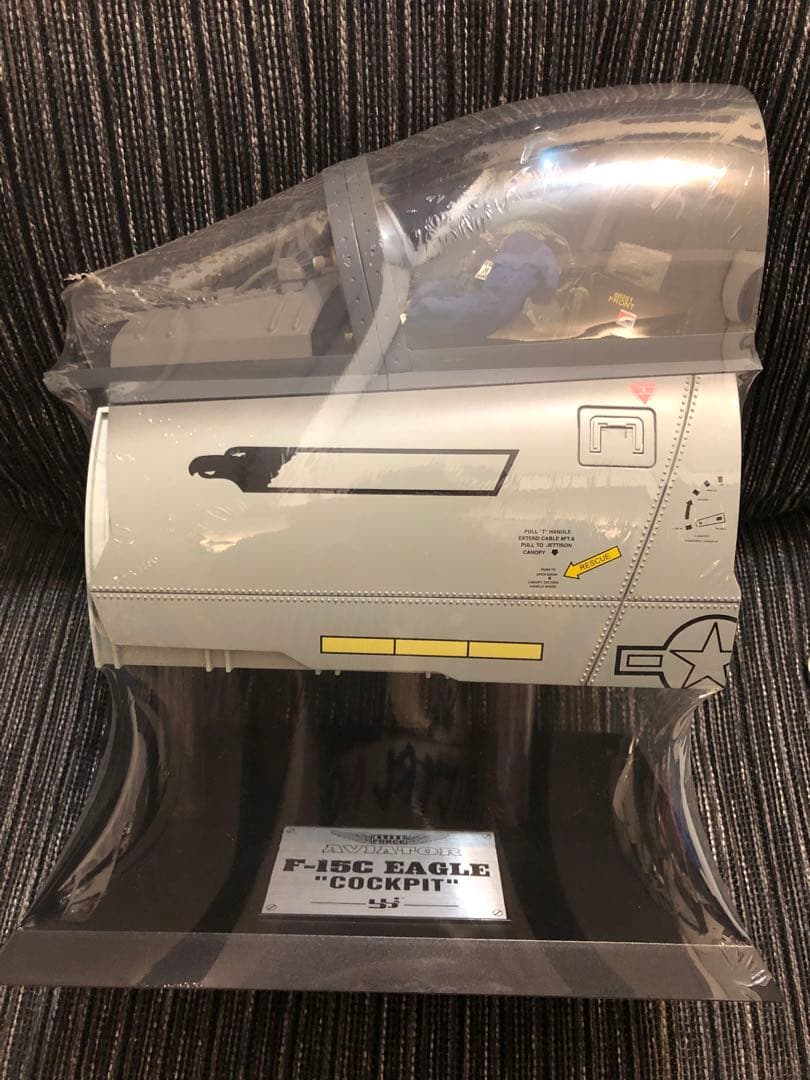 希少　レア　デッド航空自衛隊JASDF Ｆ15Ｊイーグルコックピット　フィギュア