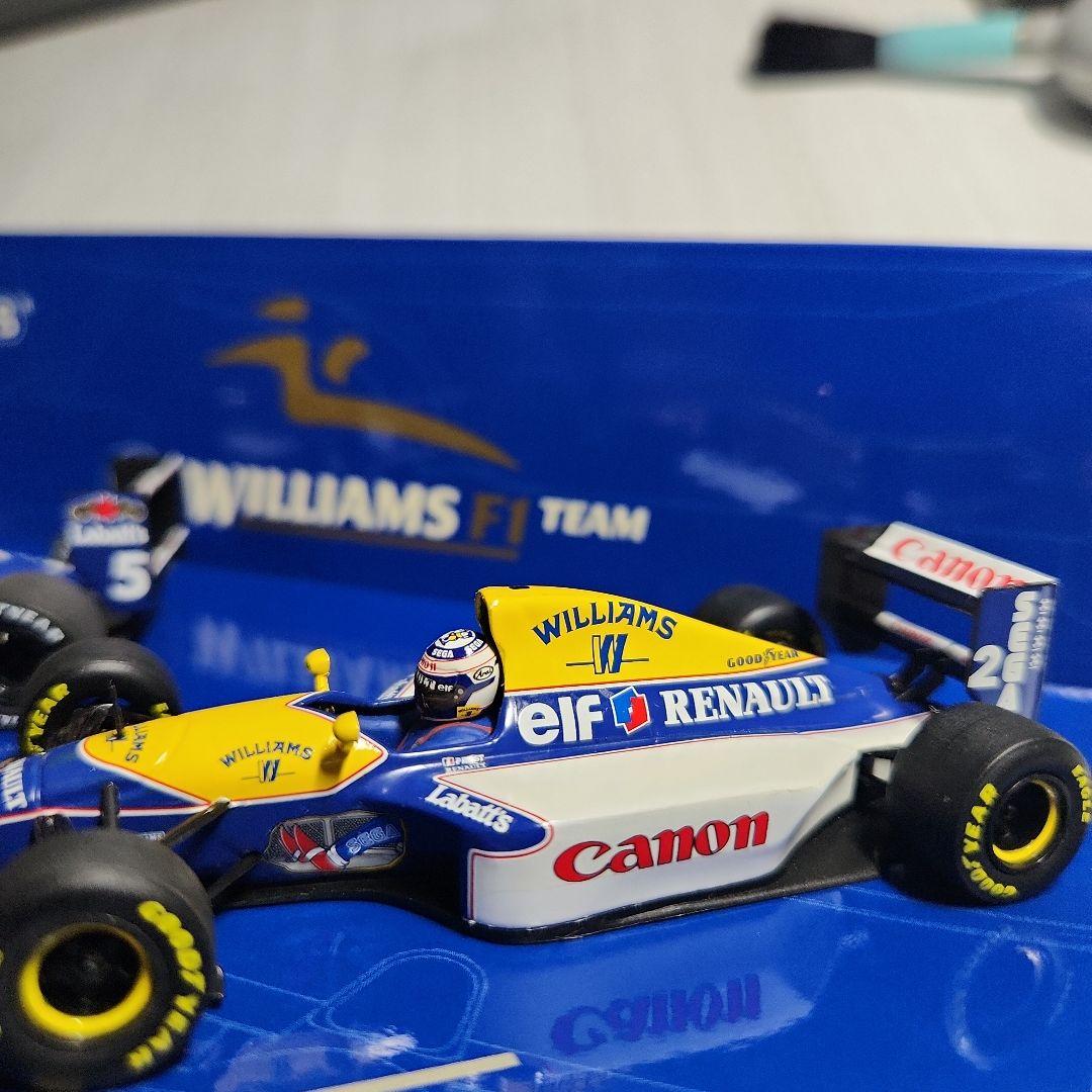 1/43 ウィリアムズルノー　FW14B FW15C ワールドチャンピオンセット