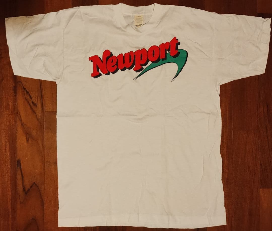 貴重 野村訓市着用 New Port ニューポート ノベリティーTシャツ 90s