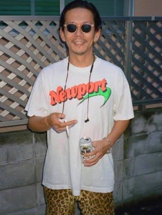 貴重 野村訓市着用 New Port ニューポート ノベリティーTシャツ 90s