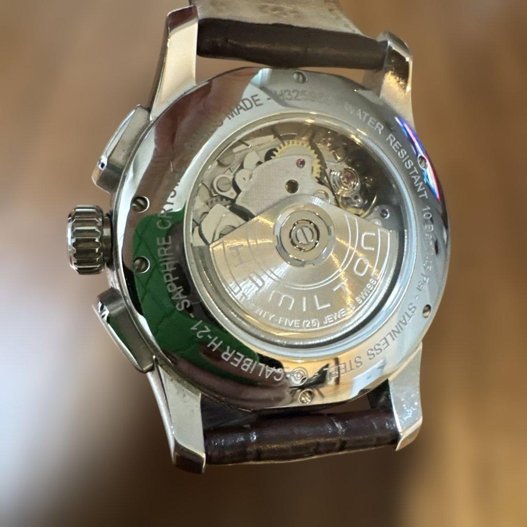 送料無料HAMILTON 自動巻き時計