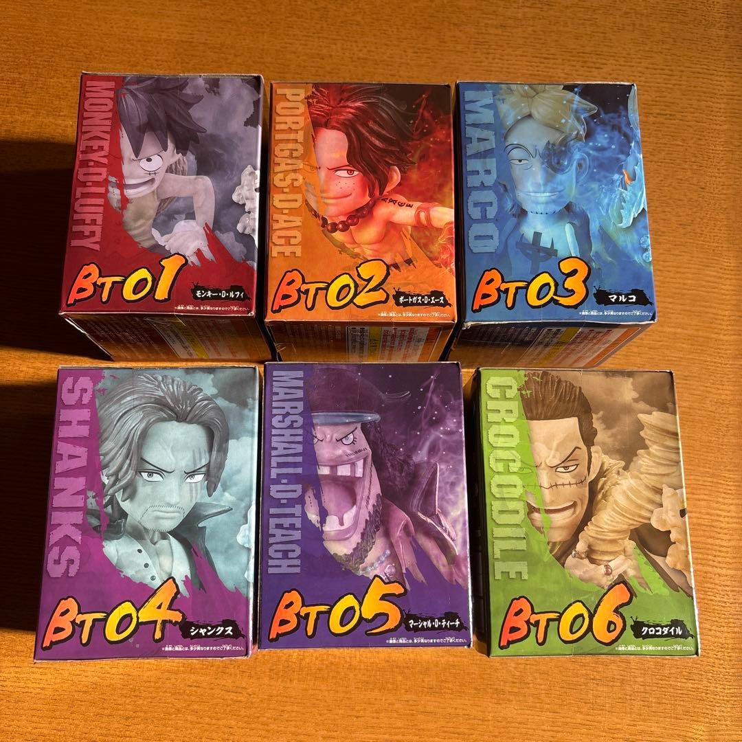 ワンピースフィギュア ワーコレ BURST 全6種 新品未開封セット‼️