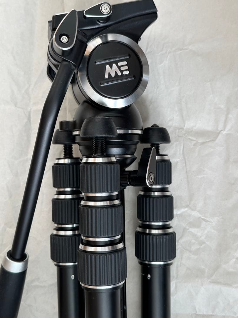 ビデオ三脚、mevideo Globetrotter アルミ
