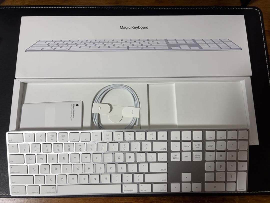 Apple Magic keyboard US配列 テンキー付き