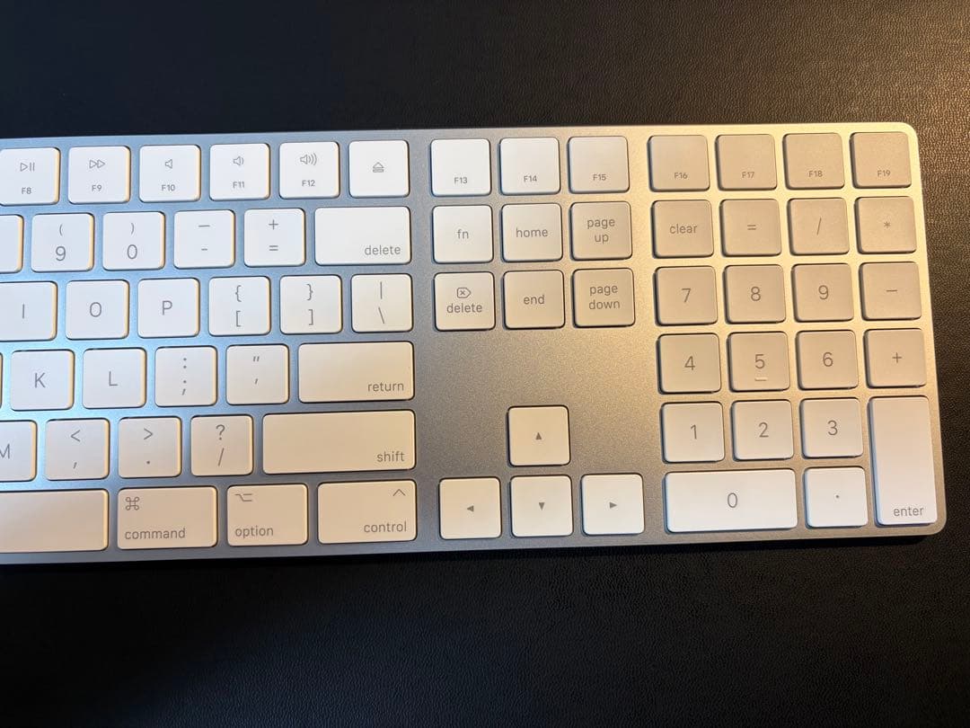 Apple Magic keyboard US配列 テンキー付き