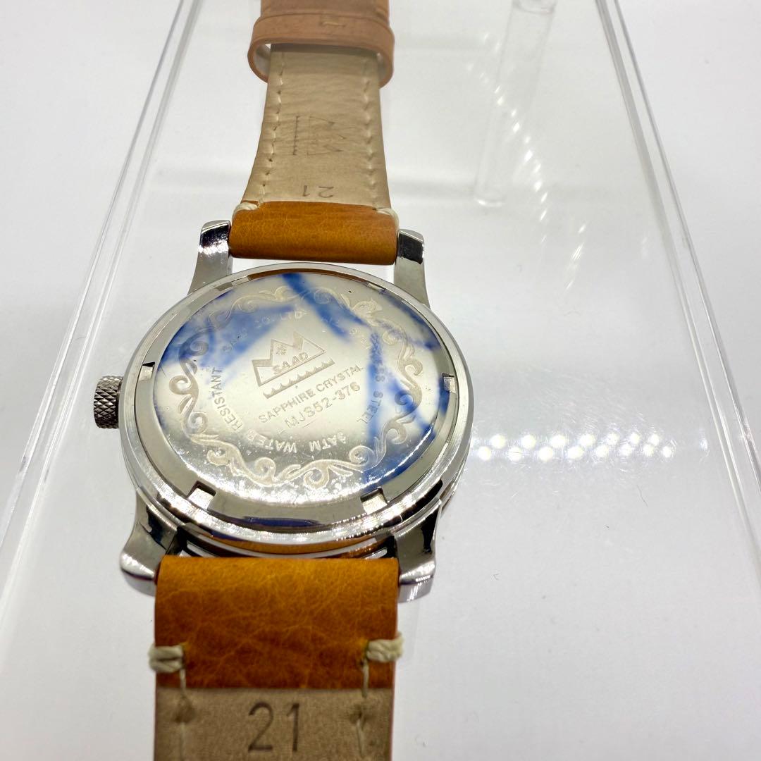 【新品電池 可動品】SAAD ターコイズ　腕時計　サード　天然石