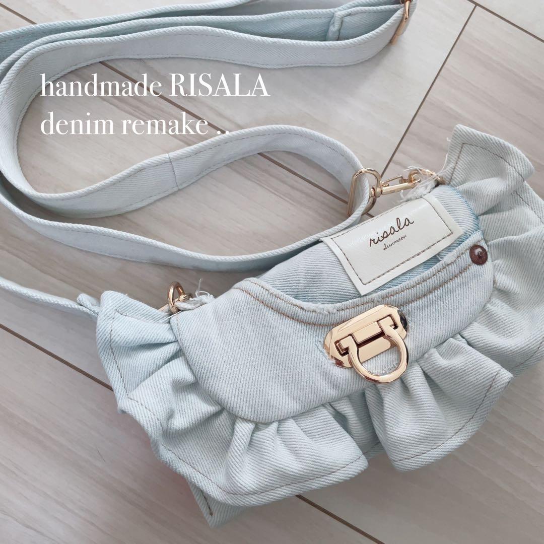 専用2点おまとめ デニリメイク フリル ウォレット ショルダー