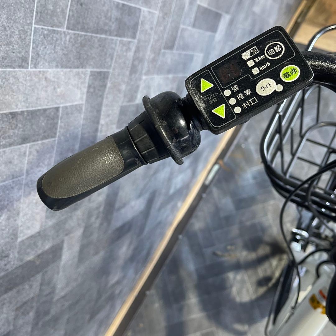 送料無料条件電動アシスト自転車 前カゴ付き