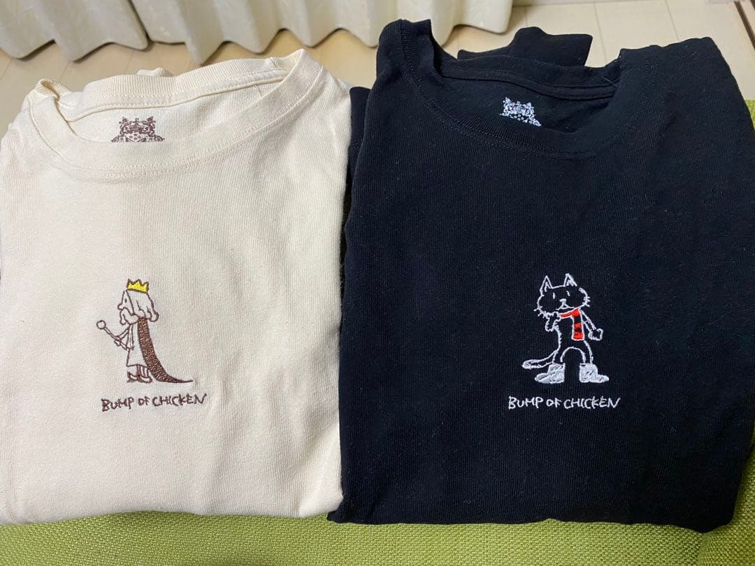 【みちょこ】BUMP OF CHICKEN ニコル 王様　ロンT 2枚
