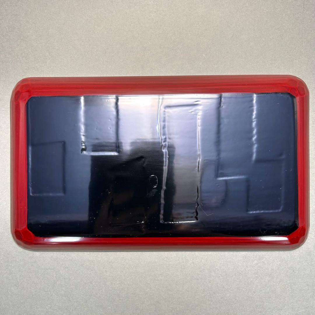 角盆　『後藤塗　香川漆器』　宗家後藤盆　朱色　讃岐漆器　お茶道具　茶道　工芸品