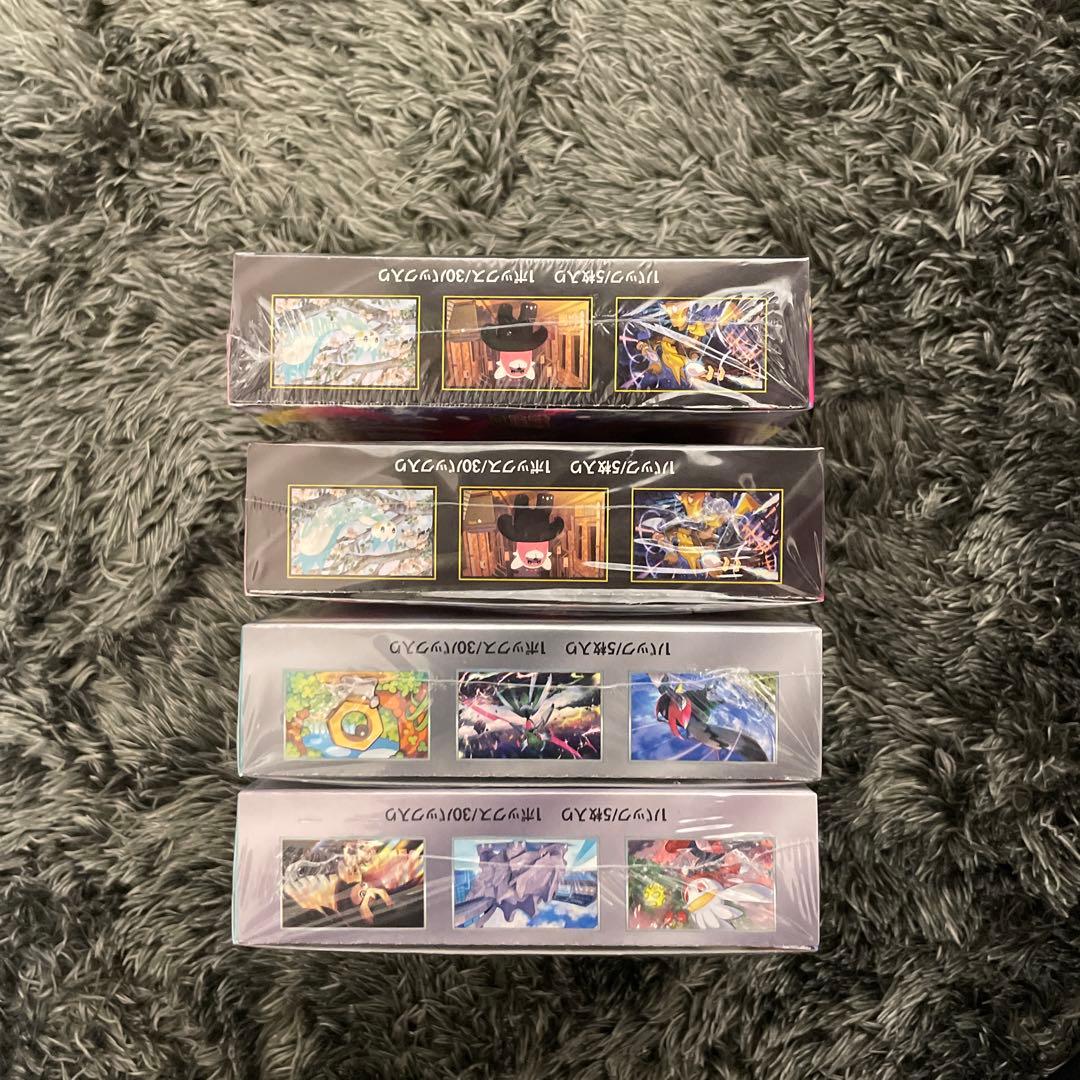 ポケモンカードゲーム シュリンク付き4BOX