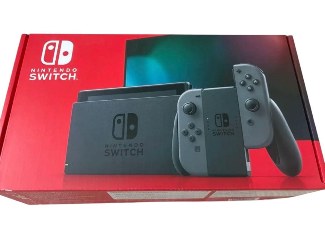 【美品】任天堂Switch Joy-Con グレー本体