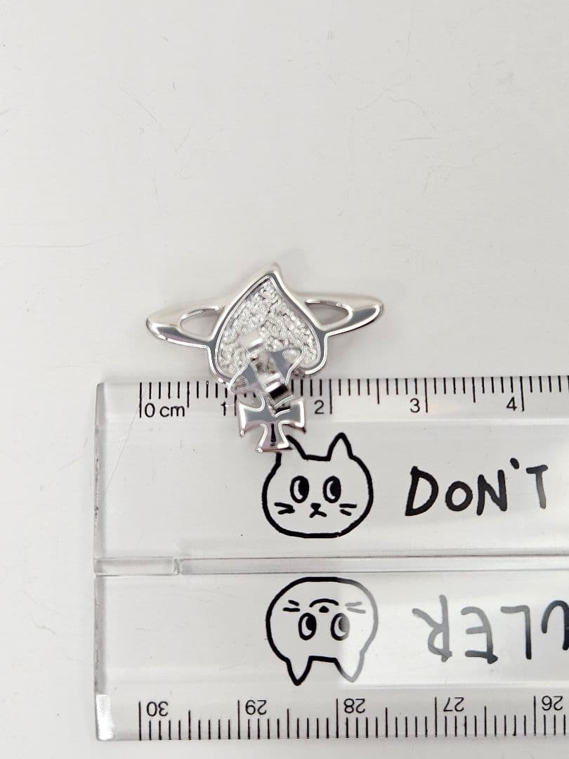 VIVIENNE WESTWOOD ディアマンテハートオーブピアス(両耳)