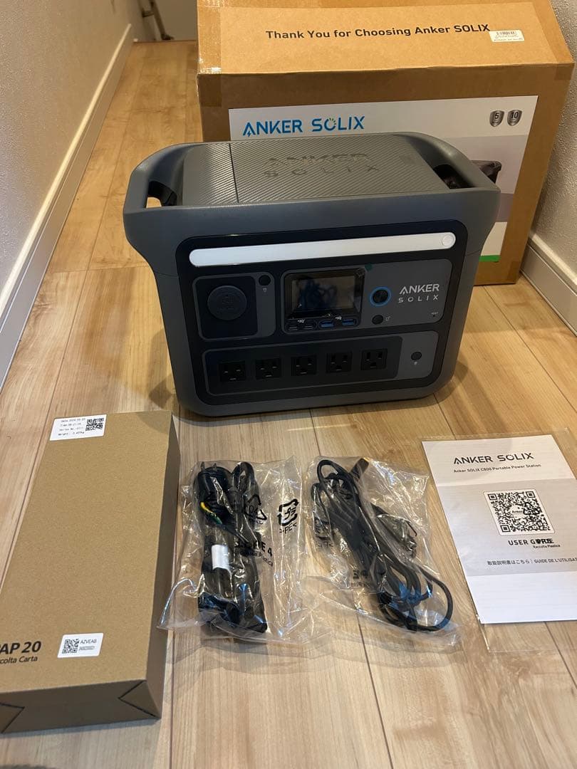 発電機・ポータブル電源 Anker Solix C800 Portable Power Station