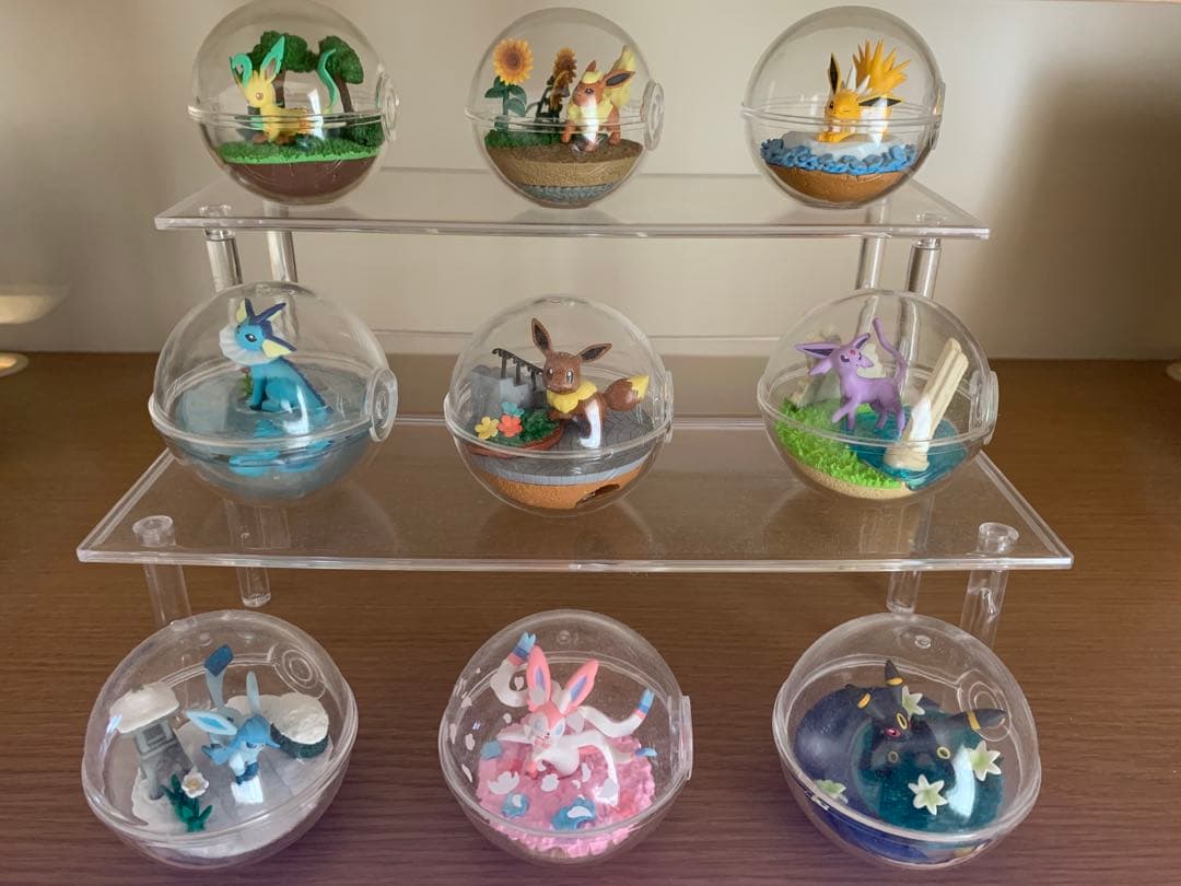 リーメント　ポケモンテラリウム　イーブイフレンズ　9体コンプ　ブイズ　ニンフィア