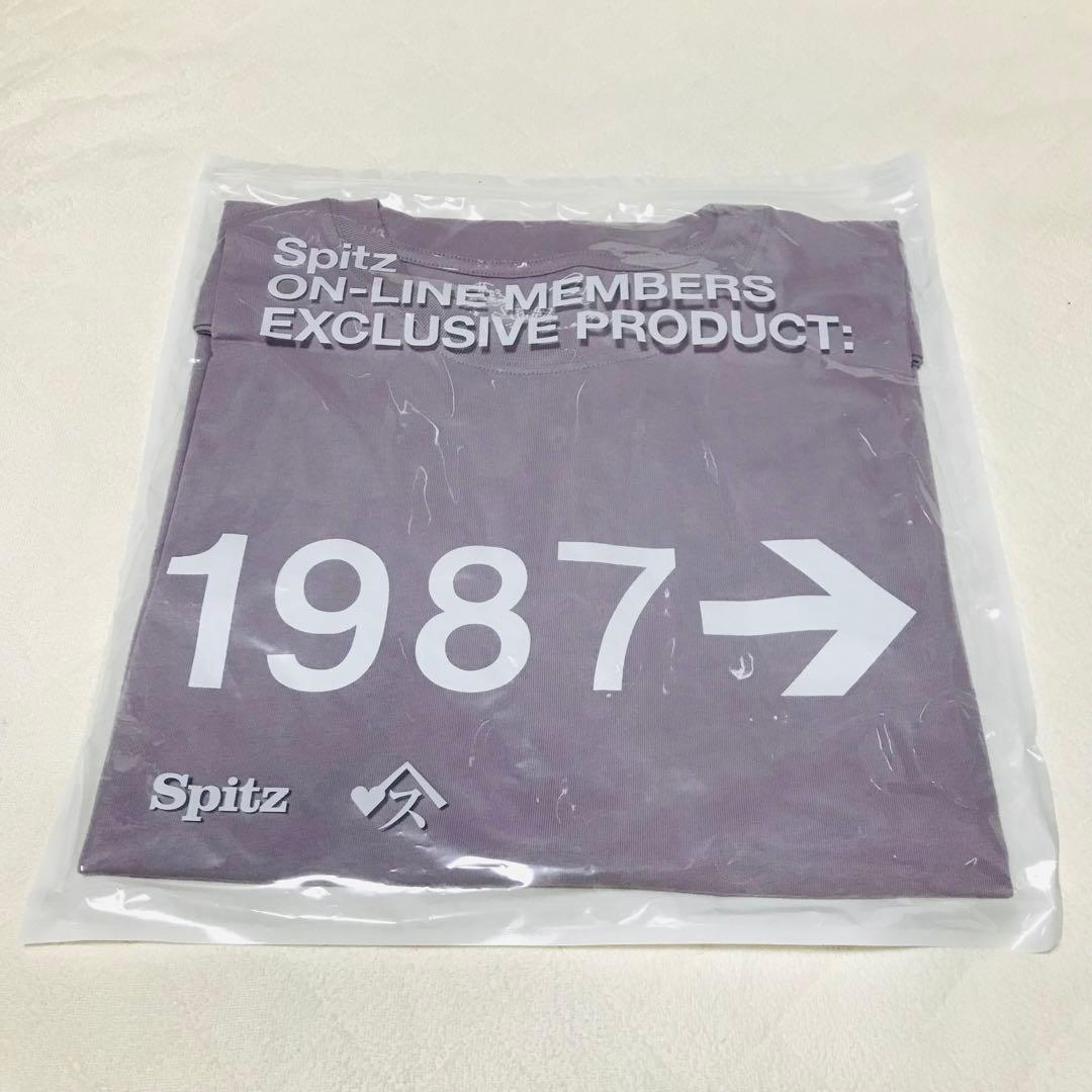 ♦︎新品・未使用品♦︎スピッツオンライン限定♦︎1987→ロングTシャツ♦︎L♦︎パープル