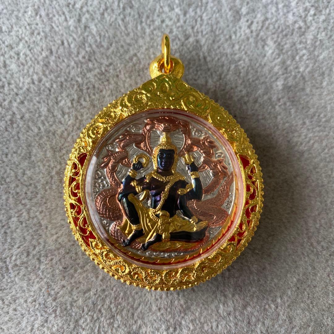 プラクルアン ワット・マハタート 強力 サムカサート 龍神 蛇神 御守り