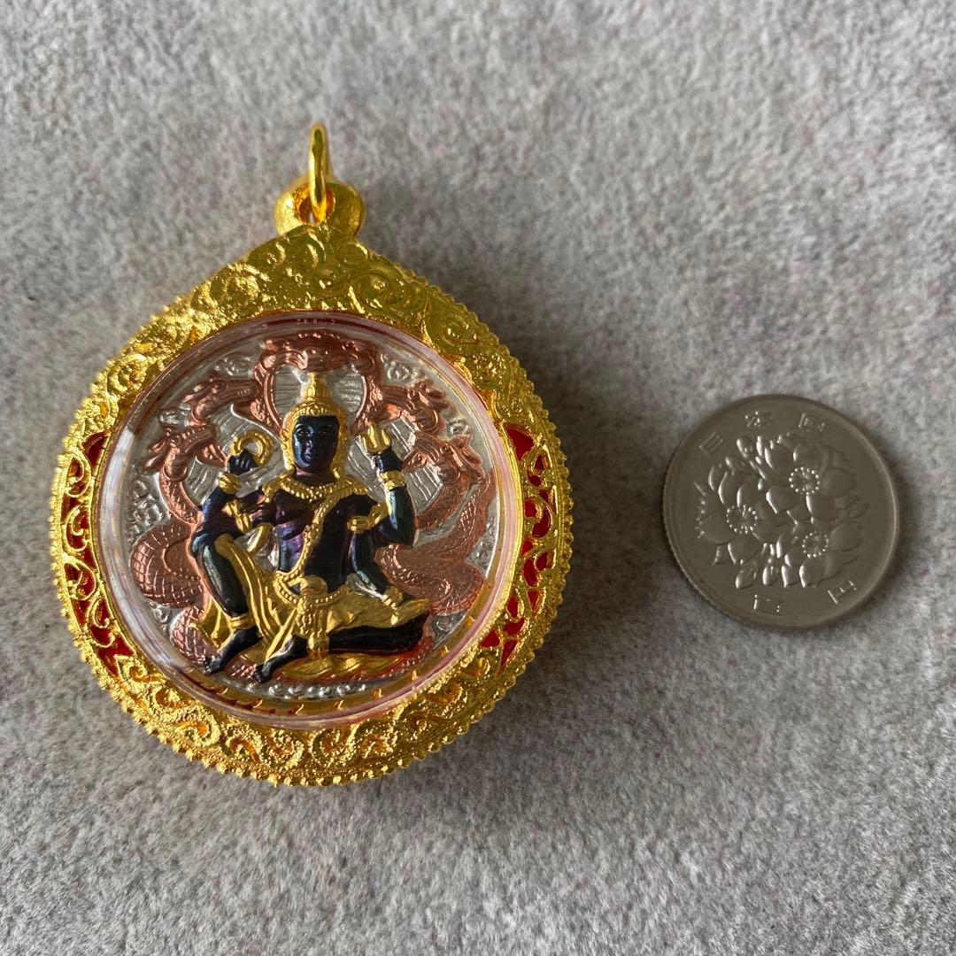 プラクルアン ワット・マハタート 強力 サムカサート 龍神 蛇神 御守り