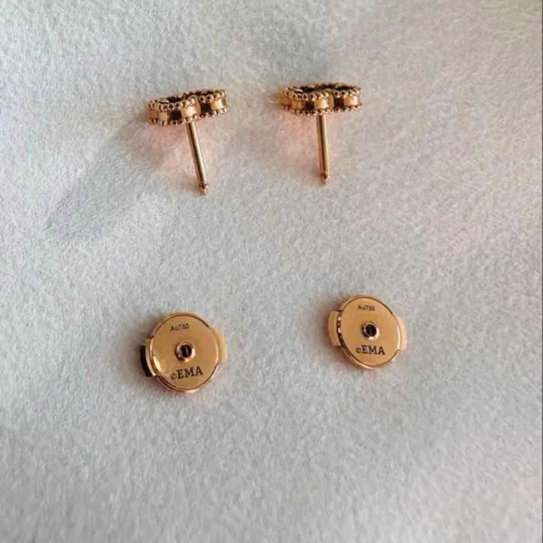 Van Cleef & Arpels レッド スウィート アルハンブラ ピアス