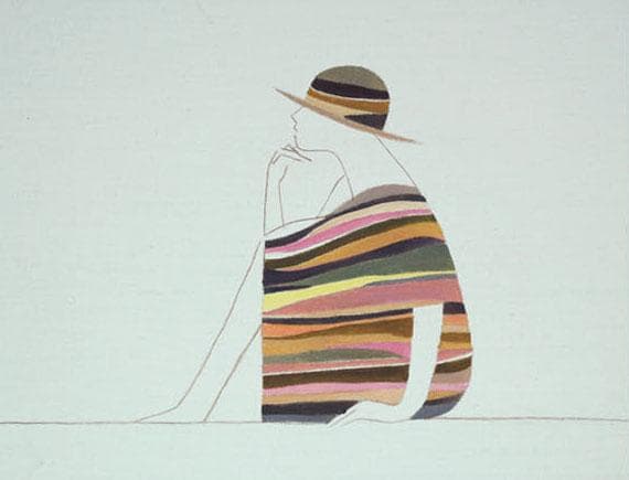 油絵 菅家令子 絵 絵画 インテリア 額付(白) F3-041214 人物 女性