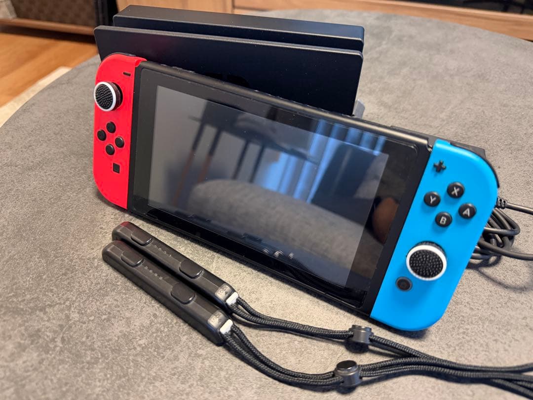 Nintendo Switch 赤/青 本体 128GB microSDカード付