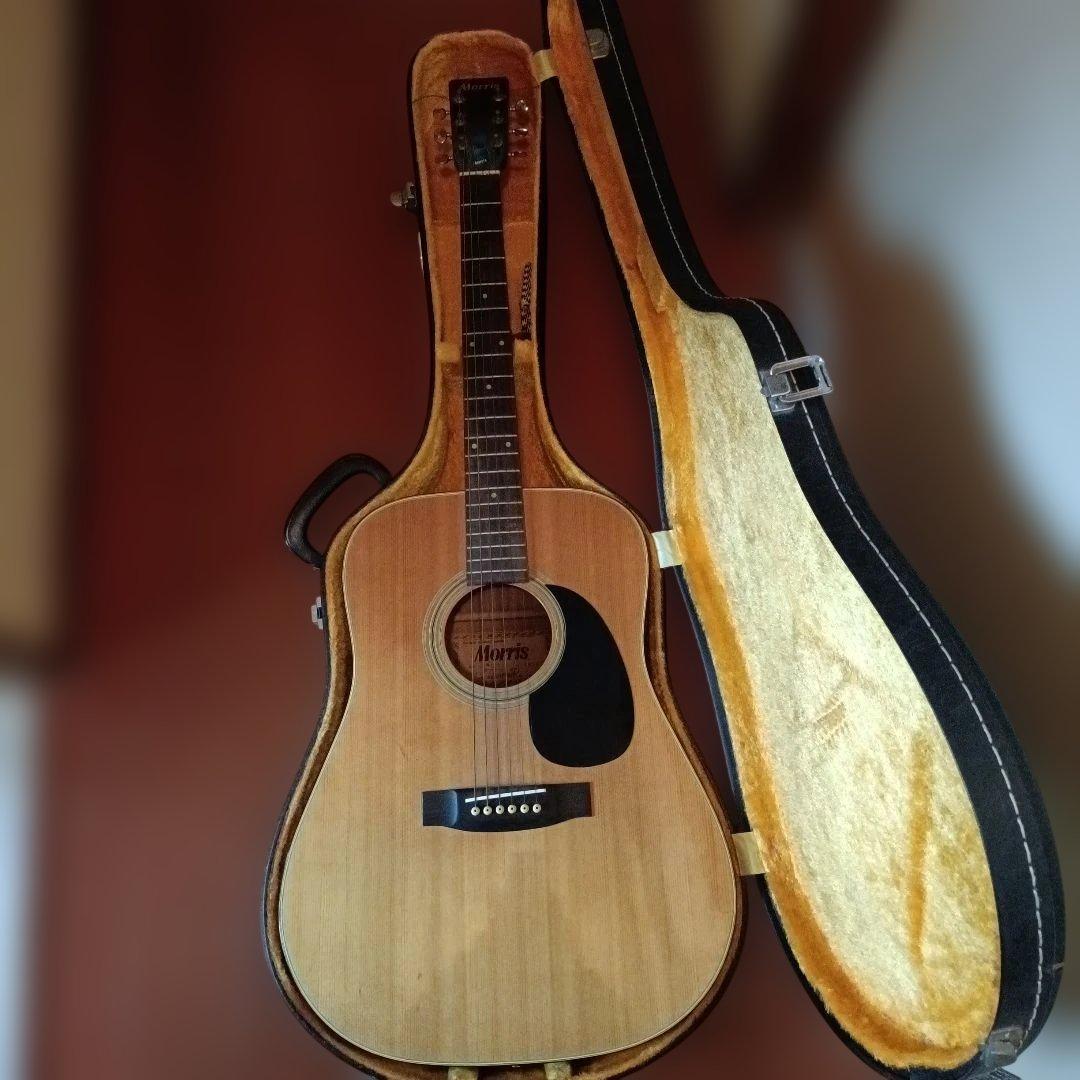 1975年製Morris W-15 アコースティックギター ケース付き　期間限定