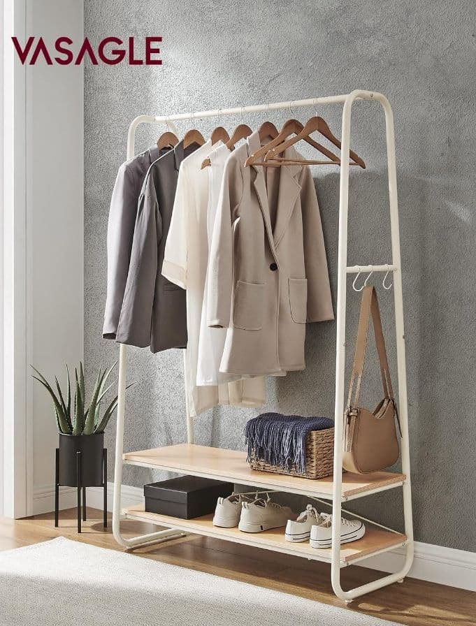 VASAGLE ハンガーラック コートハンガー RGR112W09 つ219