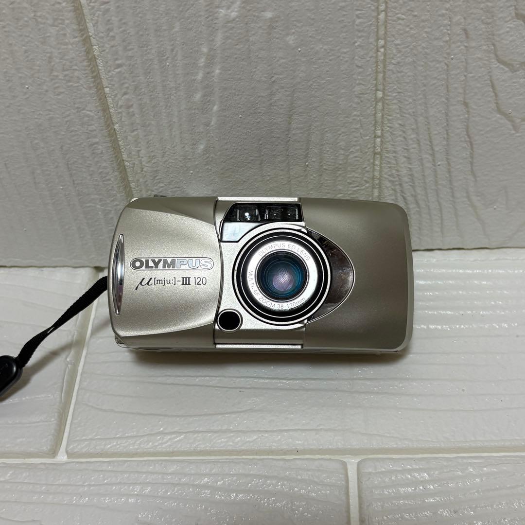 OLYMPUS μ[mju:]-III 120 コンパクトフィルムカメラ