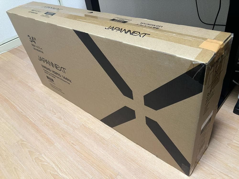 JAPANNEXT JN-IPS34144UWQHDR　34インチウルトラワイド