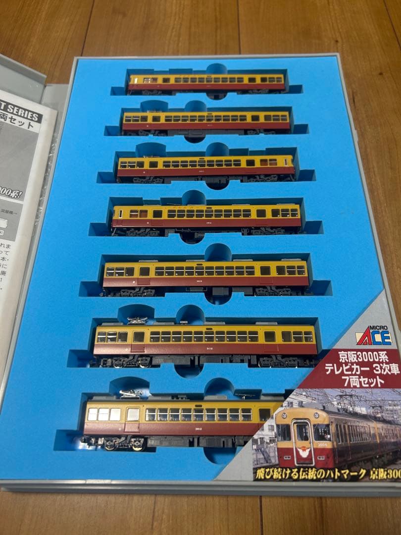 マイクロエース　京阪3000系テレビカー3次車　7両セット　A-0661