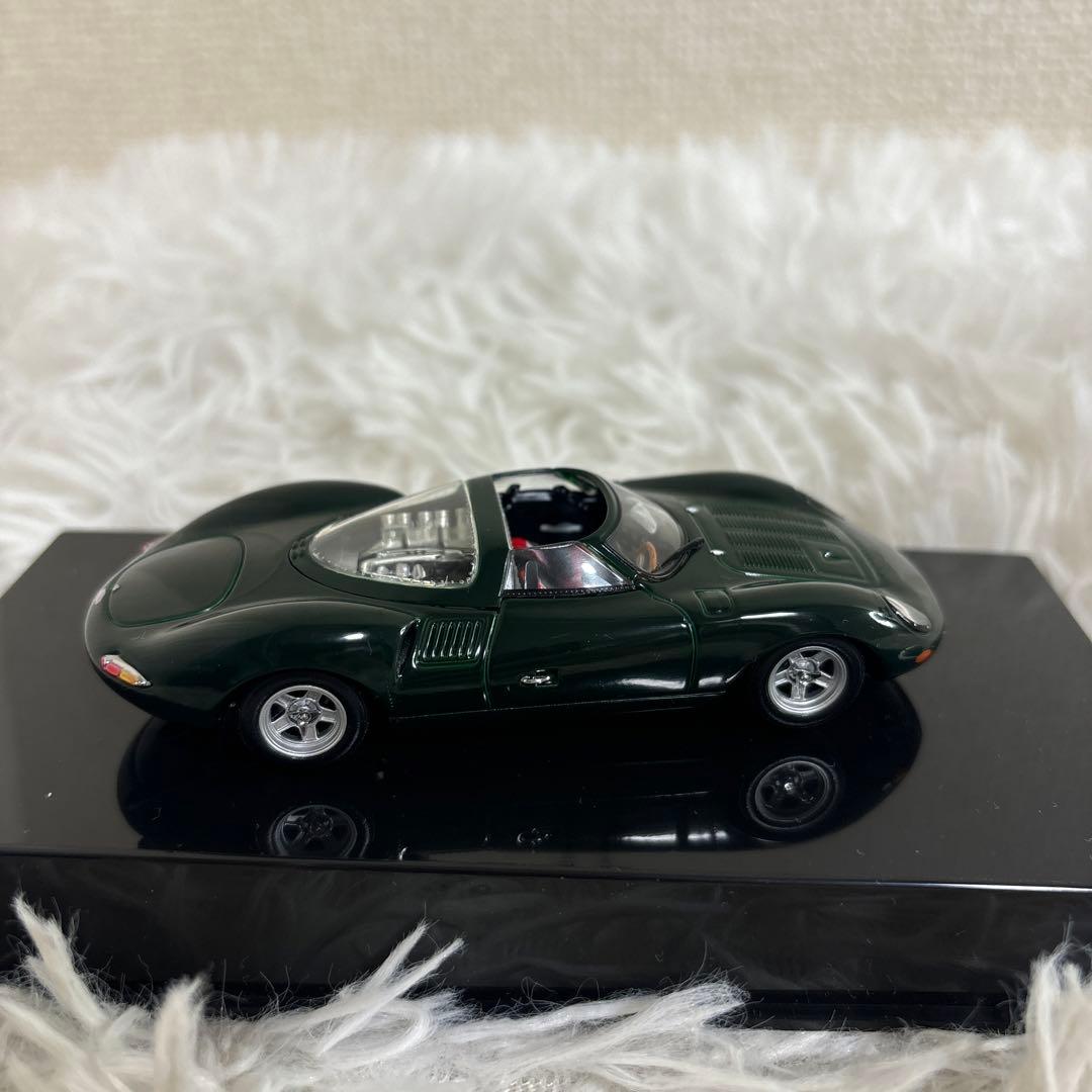 【中古】AUTO art JAGUAR XJ 13 GREEN 1:43