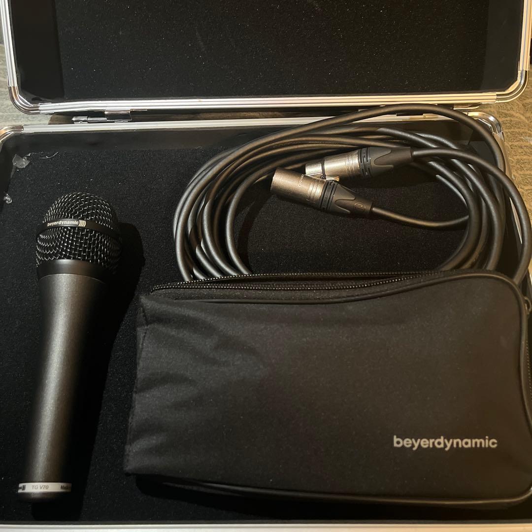 beyerdynamic TG-V70 ダイナミックマイク(ほぼ未使用・箱なし）