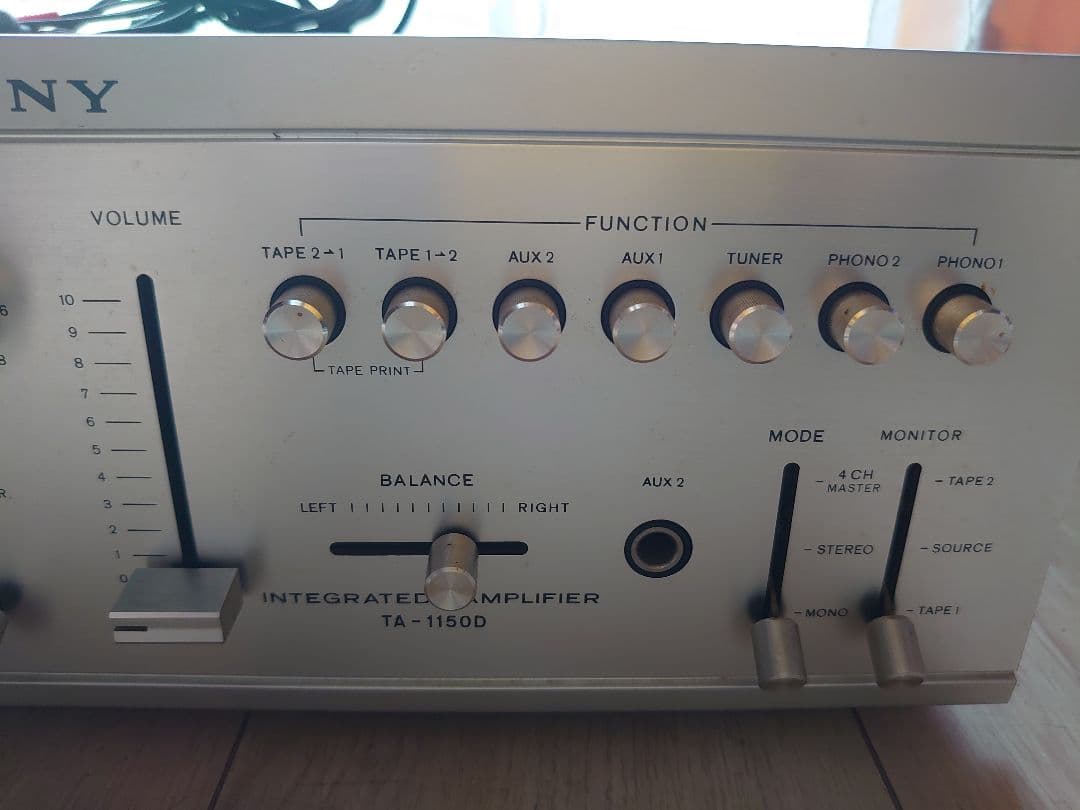 アンプ SONY TA-1150D