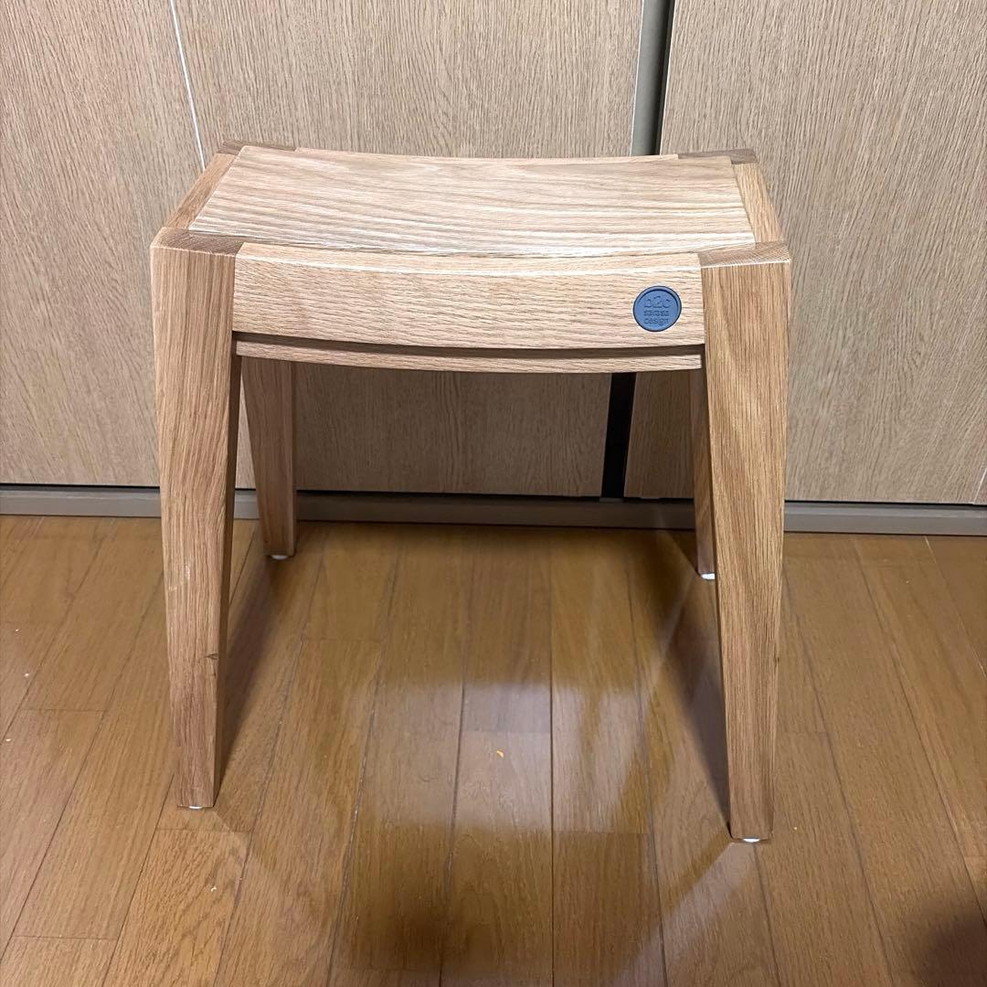 美品 sarasa design b2c スタッキングスツール/オーク無垢材