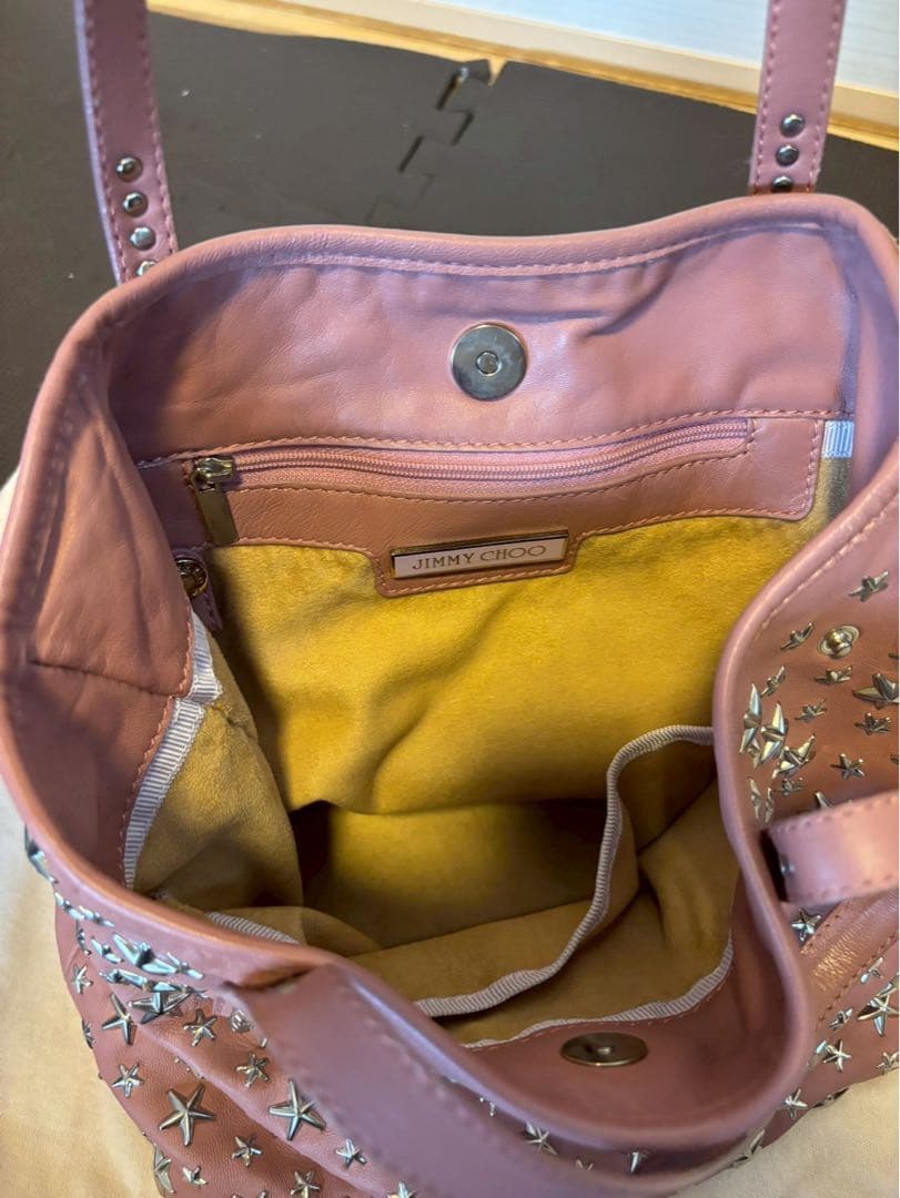 JIMMY CHOO スタースタッズトートバッグ