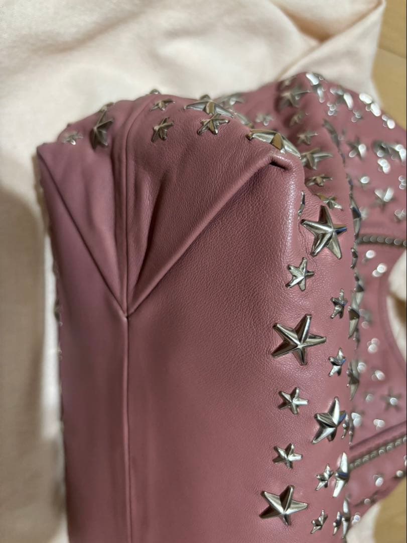 JIMMY CHOO スタースタッズトートバッグ